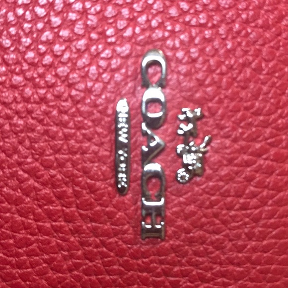 COACH RED!❤️❤️❤️ SIDEBAG - Picture 2 of 7